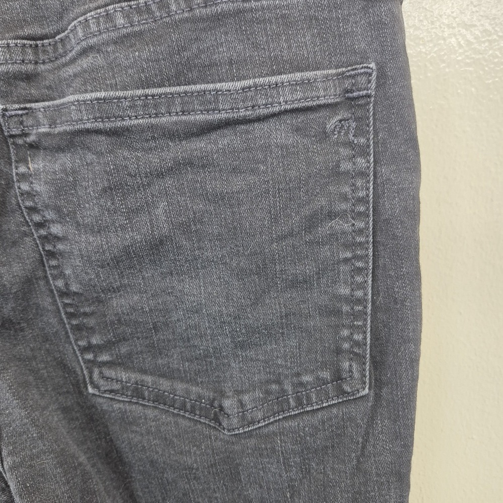 Madewell Flare Jeans Womens 27 High-Rise Stretch Black Denim - Picture 8 of 9
